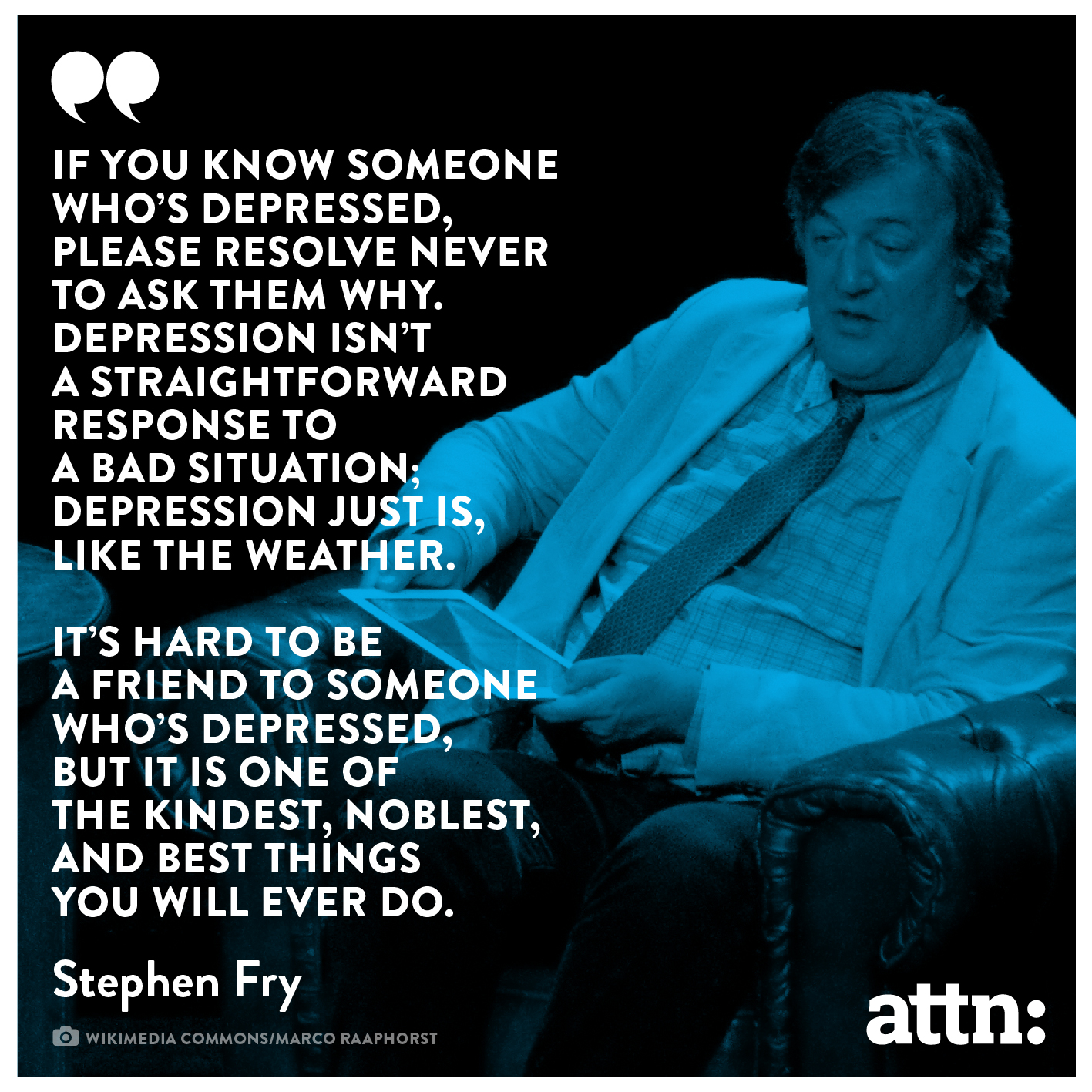 Stephen Fry mental illness