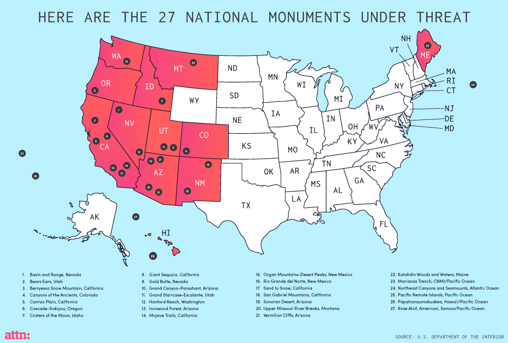 Monument Map