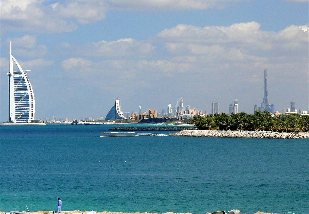 skyline of Dubai