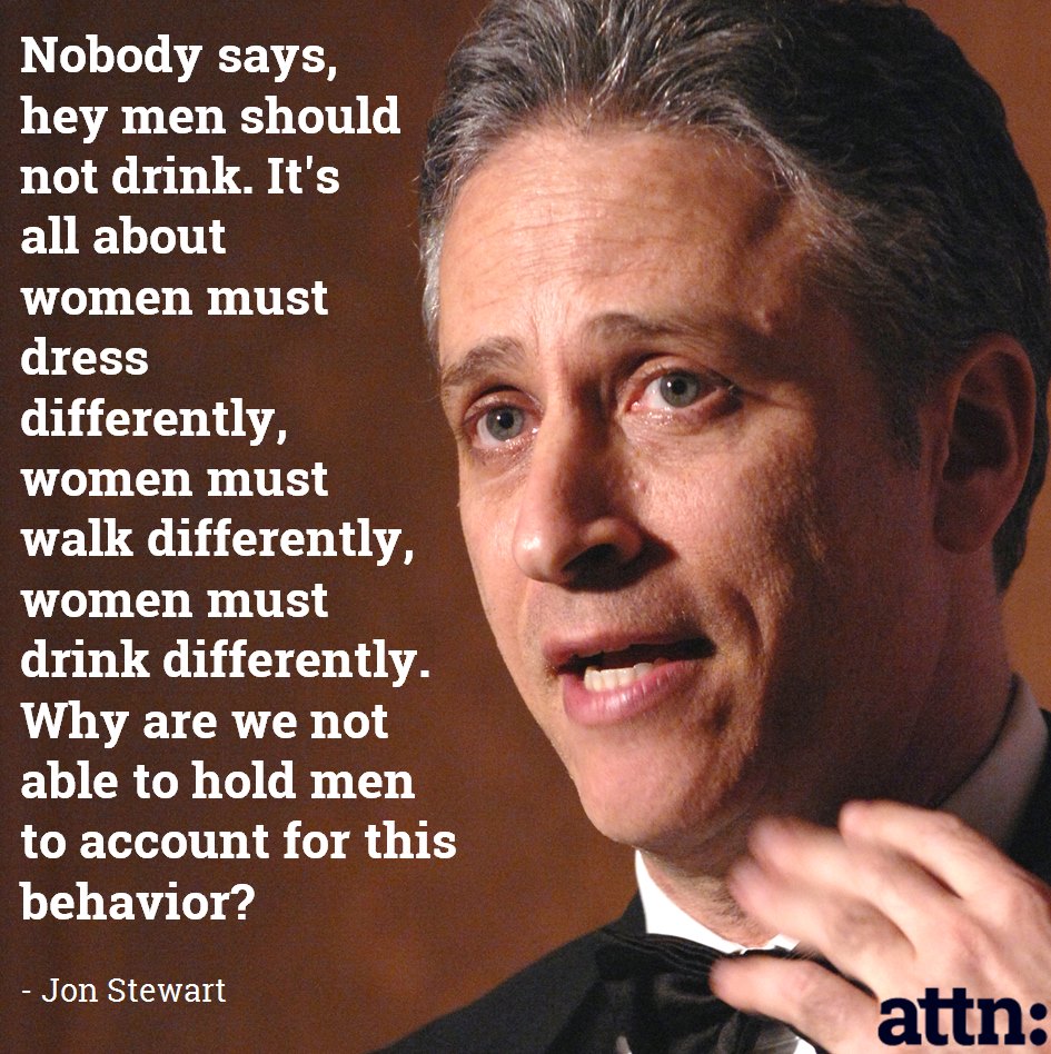 Jon Stewart on Sexual Assault
