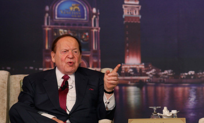 sheldon adelson trump