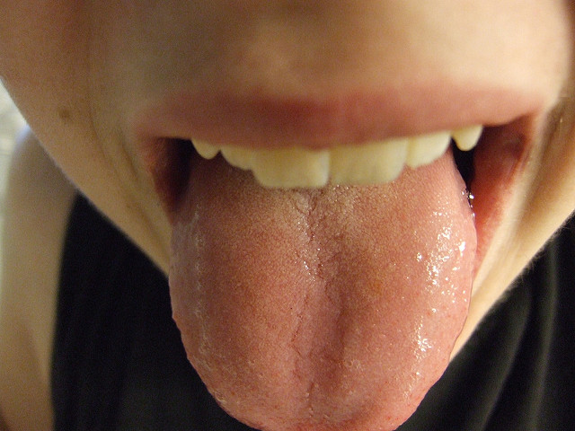 A woman's tongue. 