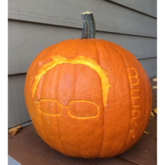 Bernie Sanders Pumpkin