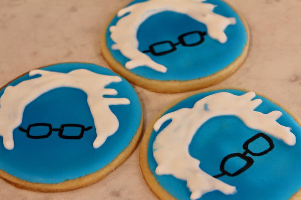 Bernie Sanders cookies