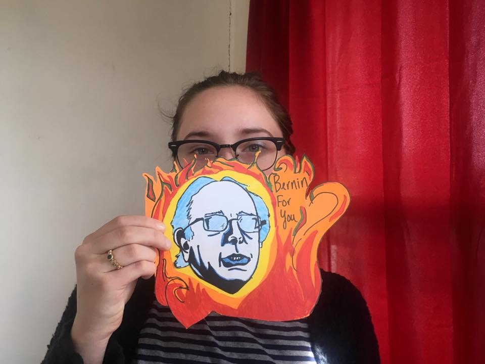 Bernie Sanders v-day