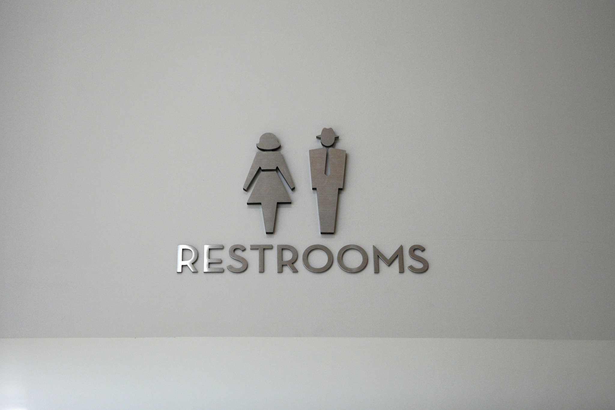 restrooms