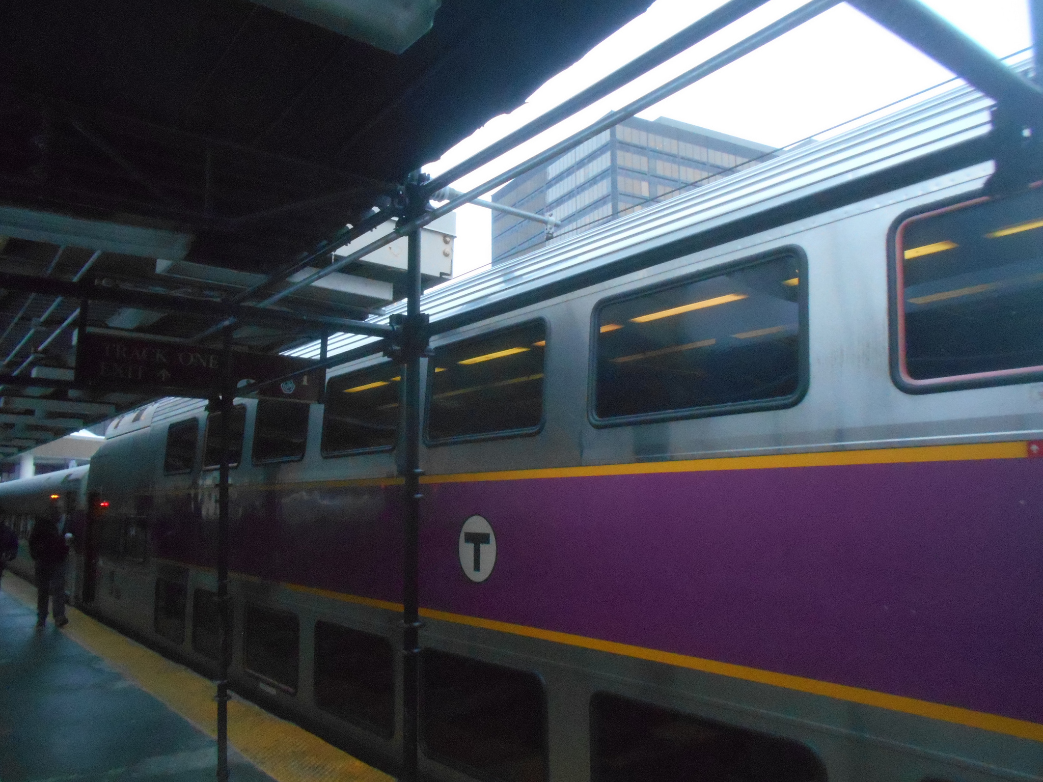 MBTA train