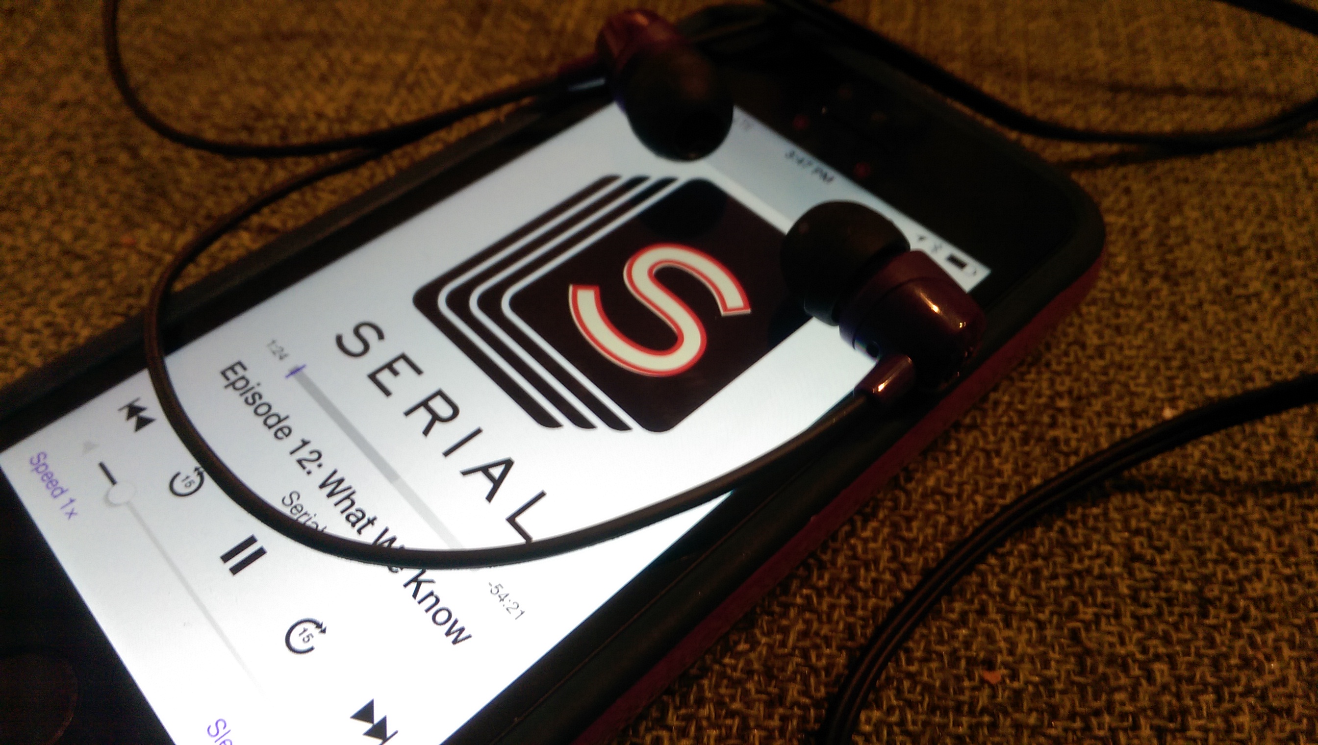 Phone Playing Serial Podcast