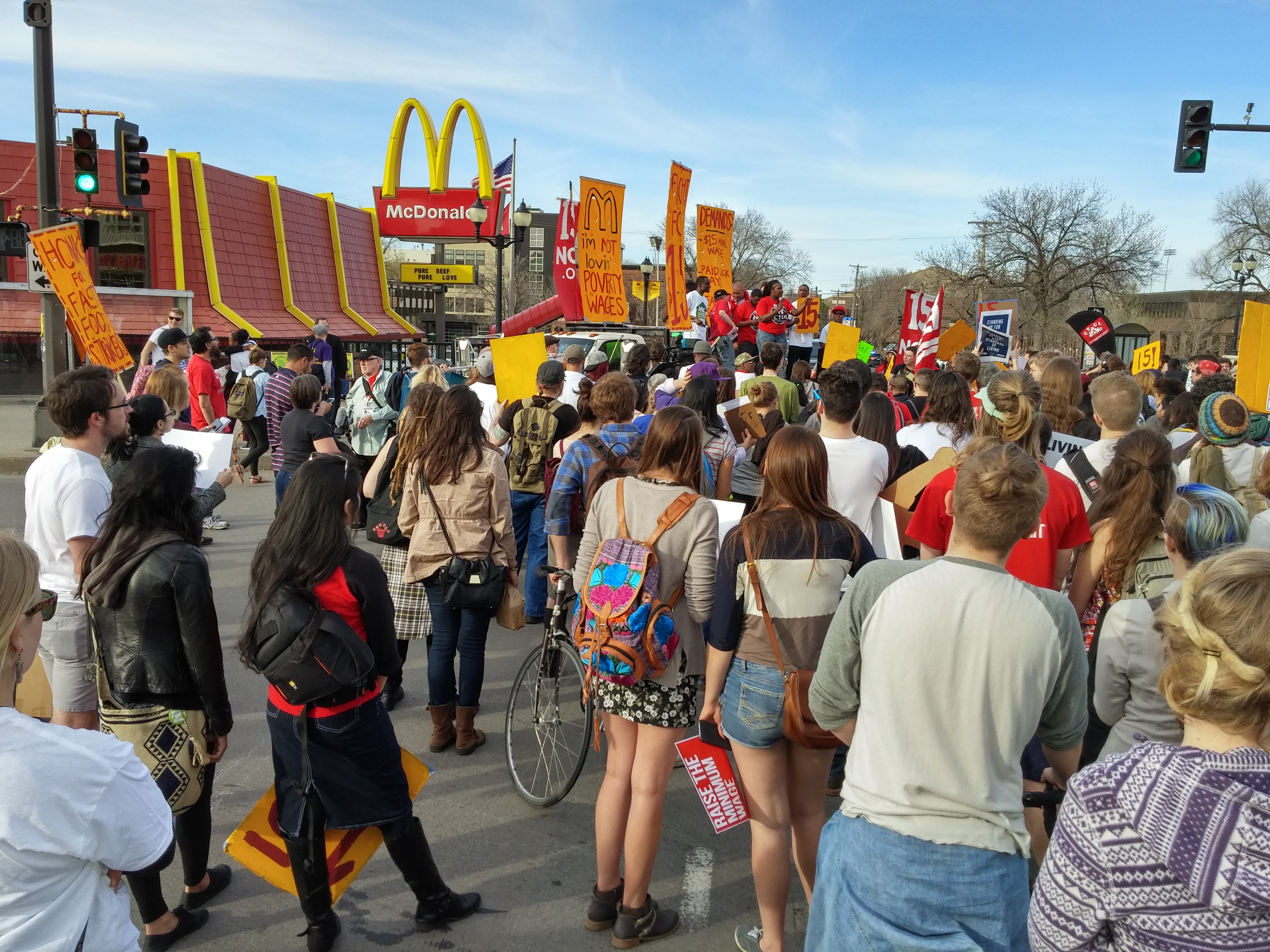 McDonald's Protest