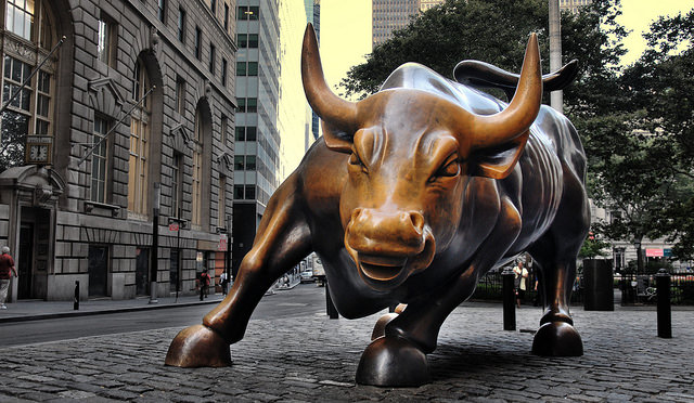 Wall Street Charging Bull