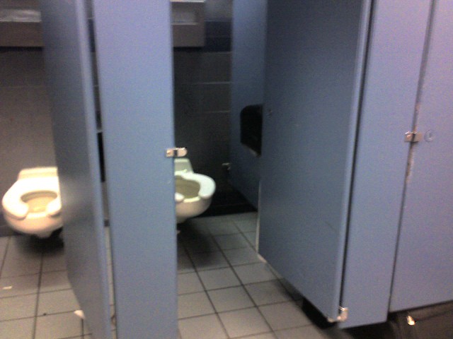 bathroom stalls