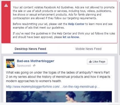 Facebook Reprimands Woman for Promoting Female Hygiene ATTN