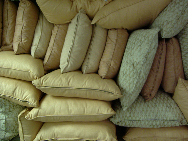 Pillows. 