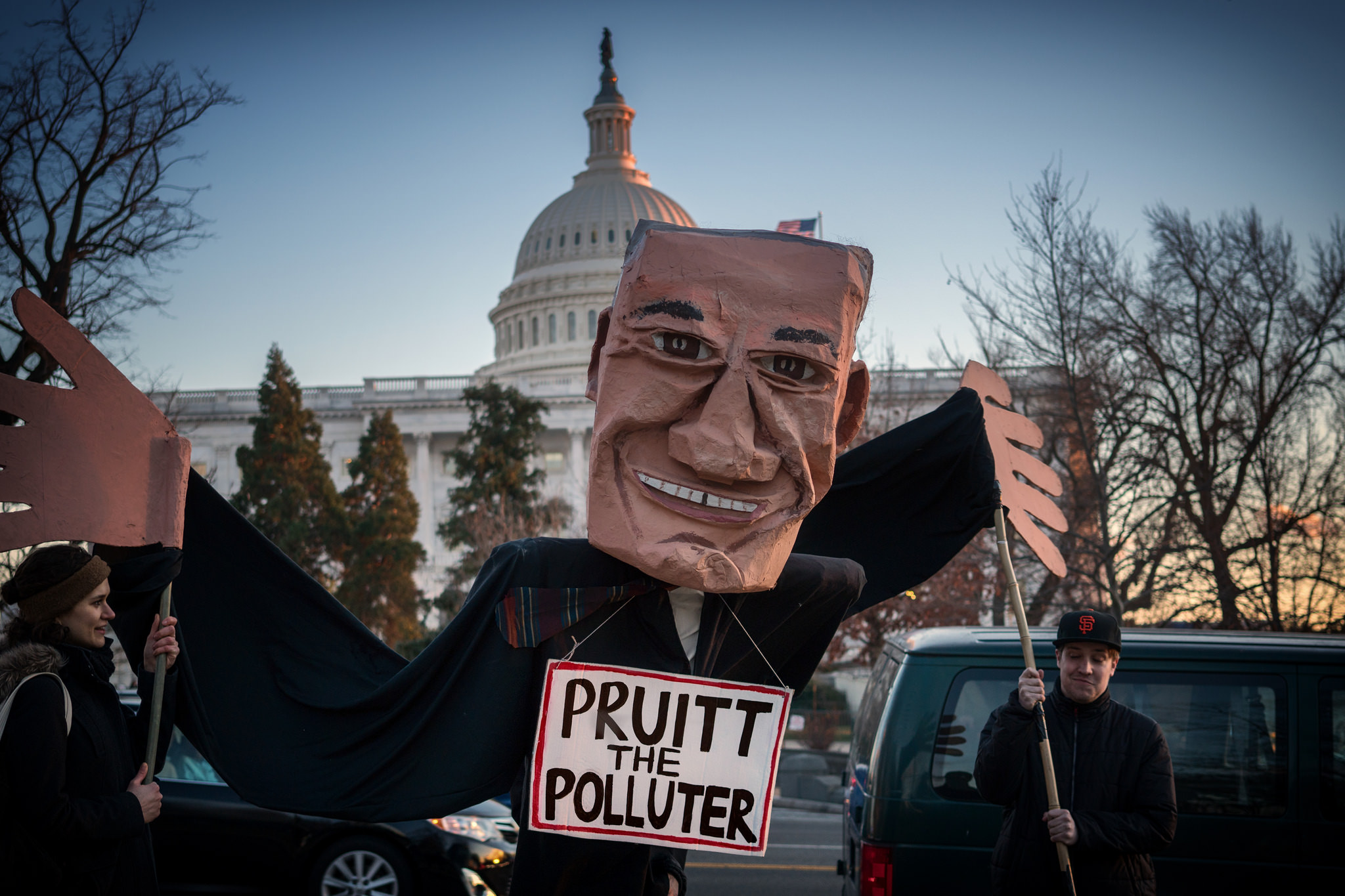 Scott Pruitt protest