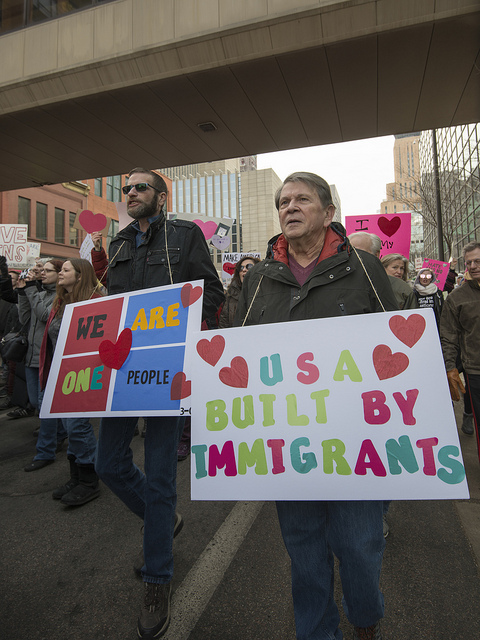 Immigration Protest Minneapolis