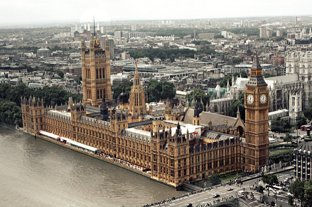 Parliament Buidling from Birds Eye