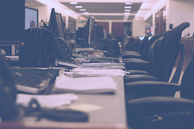 empty desks