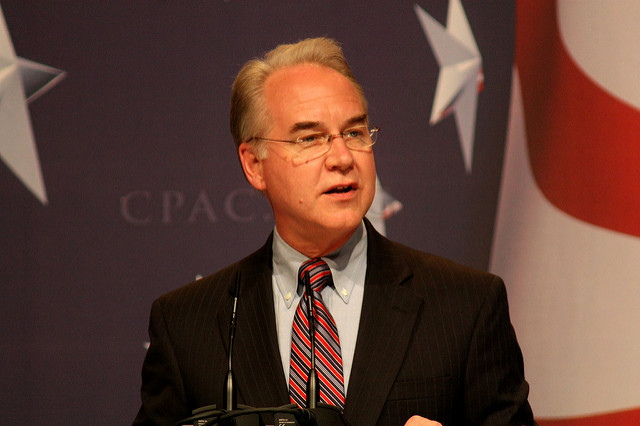 Tom Price Secretary of Health and Human Services