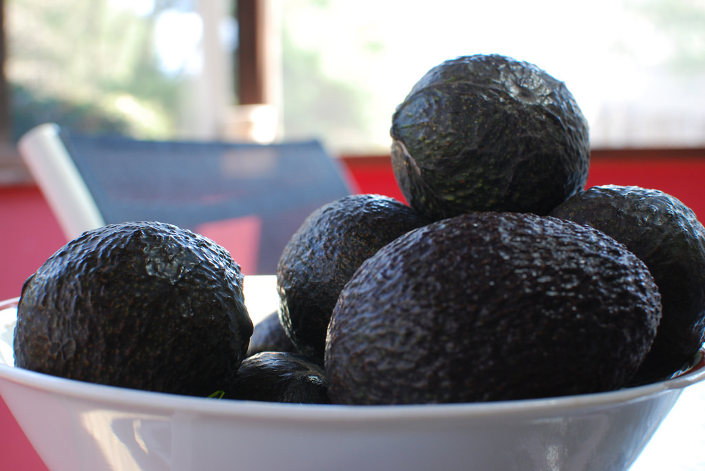 bowl of avocados