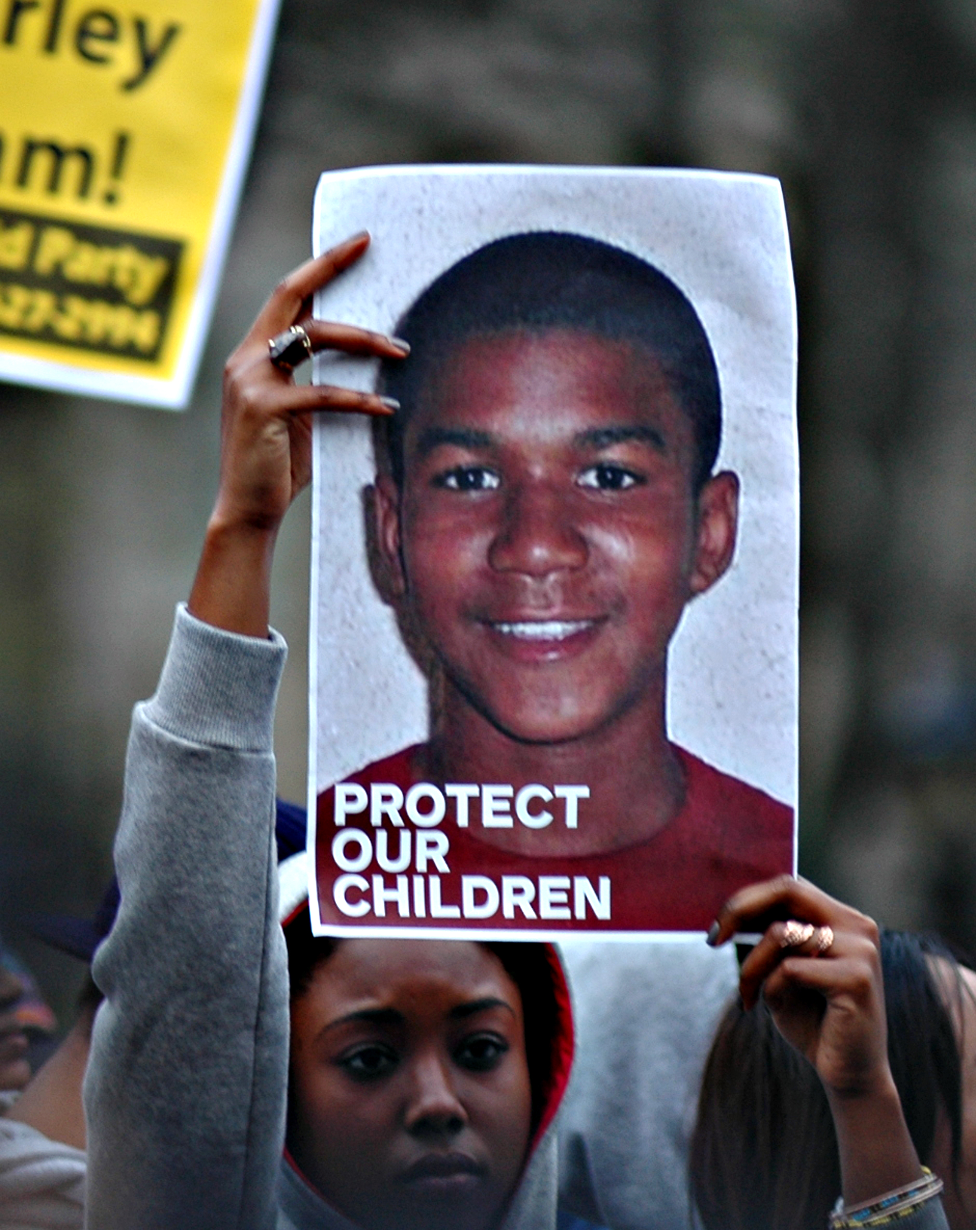 Trayvon Martin sign