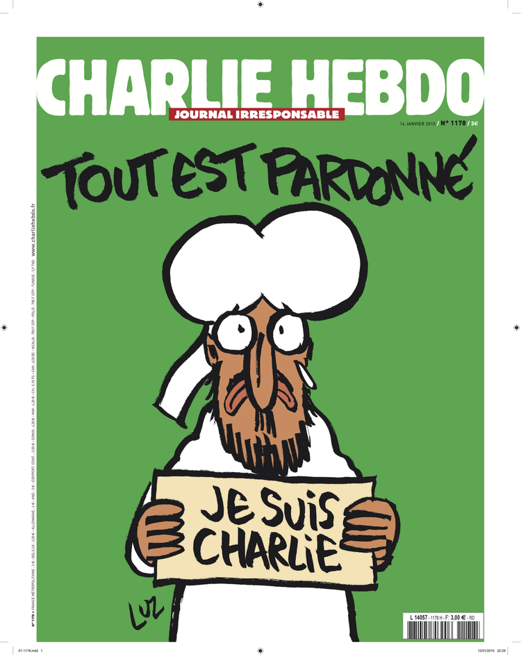 Charlie Hebdo cover