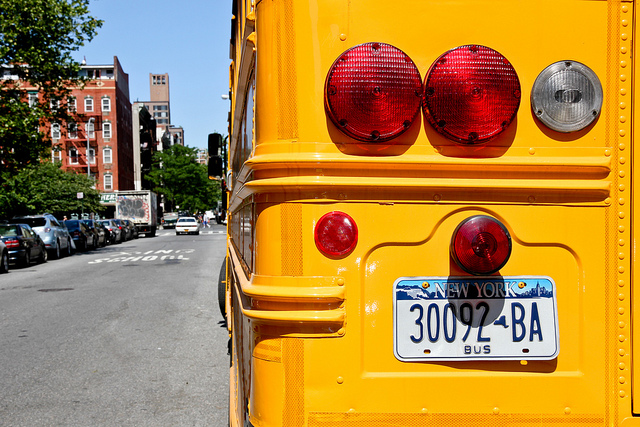 New York school bus. 