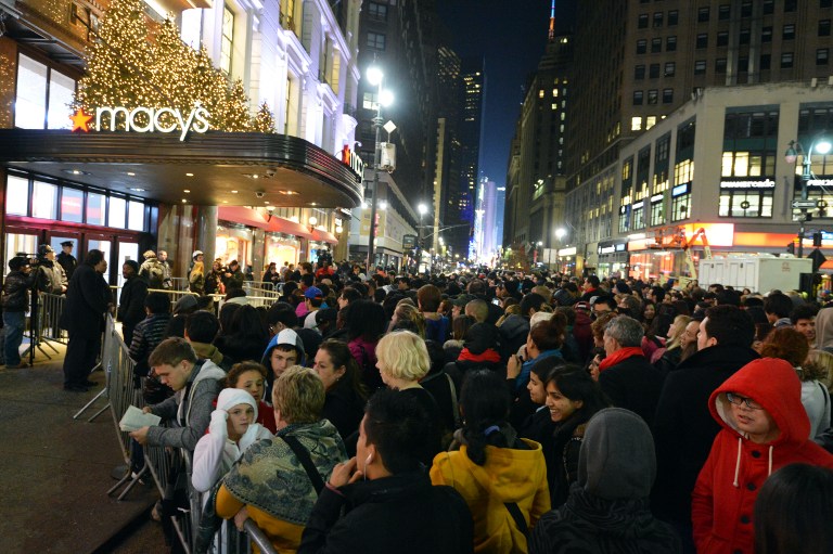 What happened to the long lines on Black Friday?
