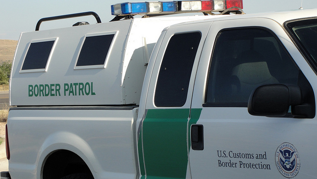 Border Patrol Vehicle in Texas