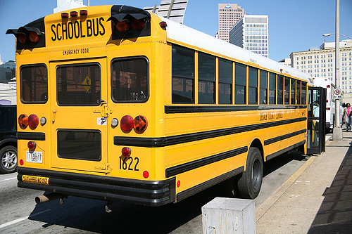 School bus.  