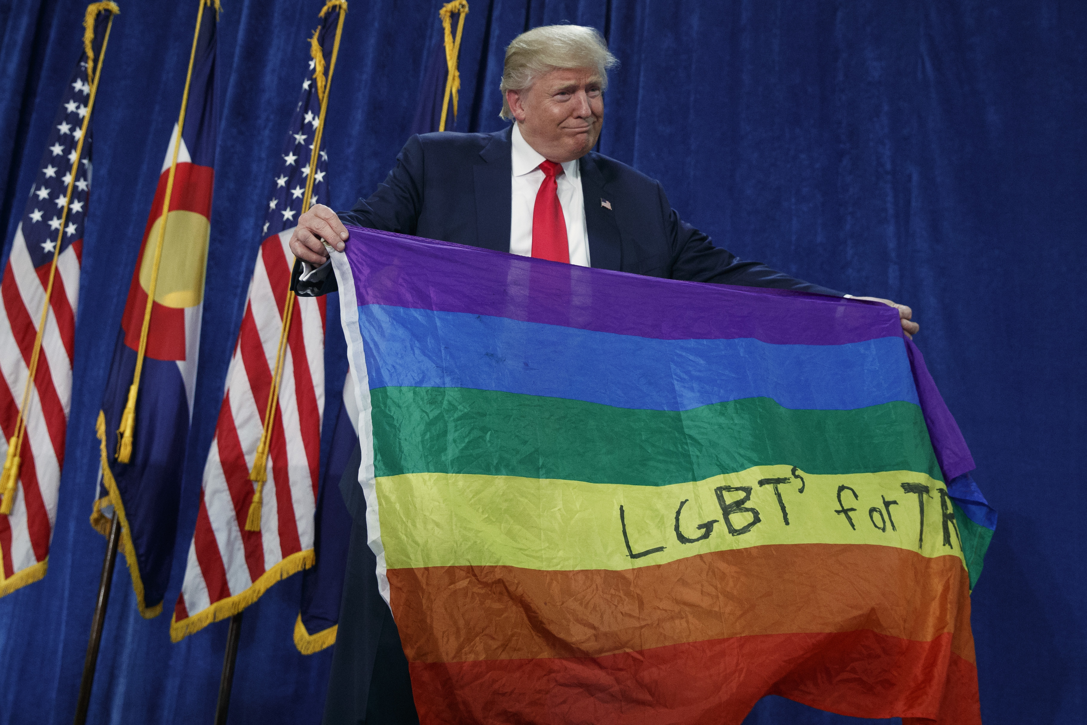 Trump LGBT Flag
