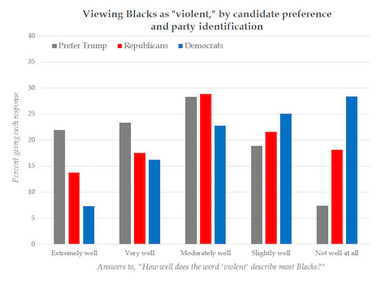 How certain voters view Black people 