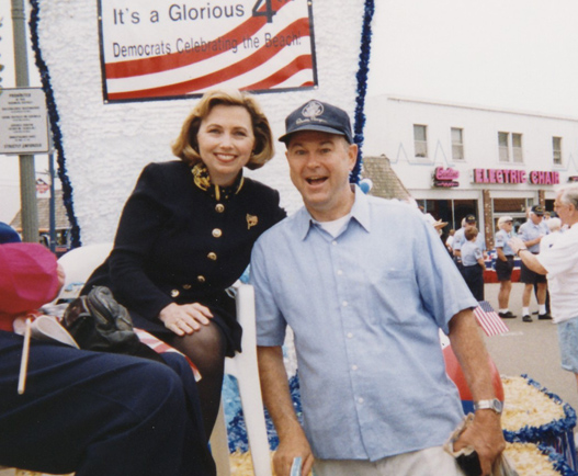 Teresa Barnwell with Congressman Dana Rohrbacher
