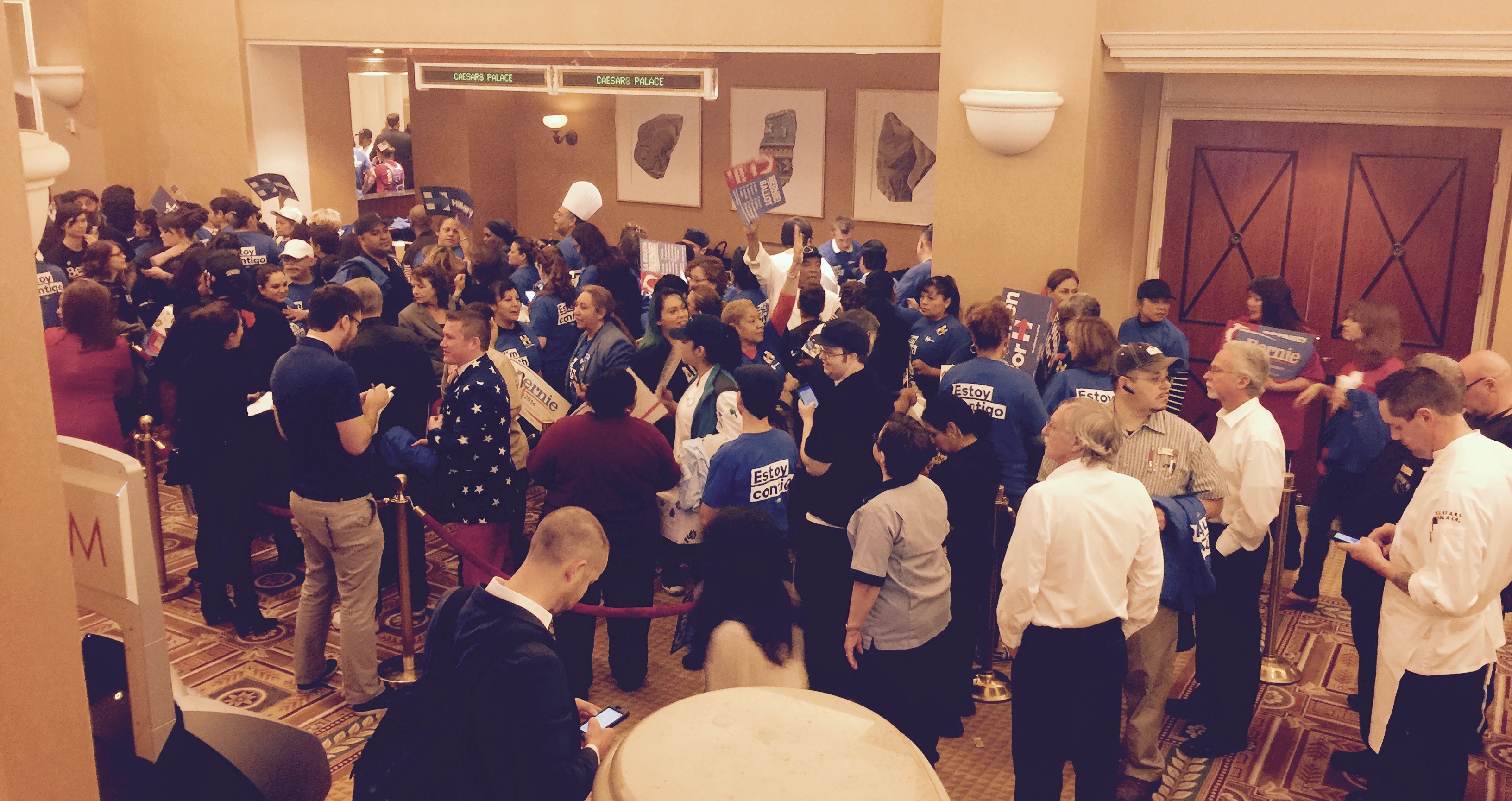 Nevada Caucus at Caesars Palace