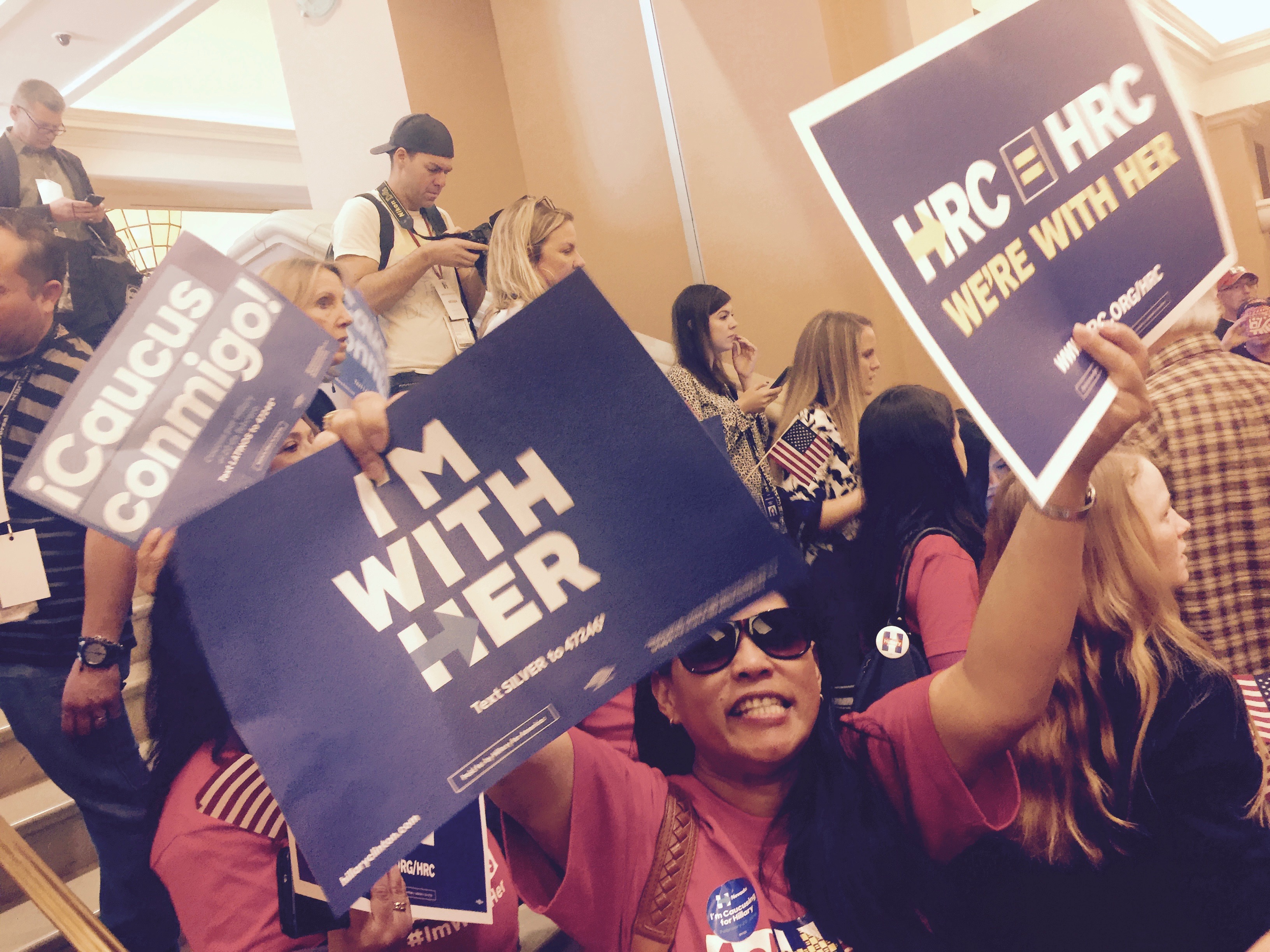 Nevada caucus at Caesars Palace