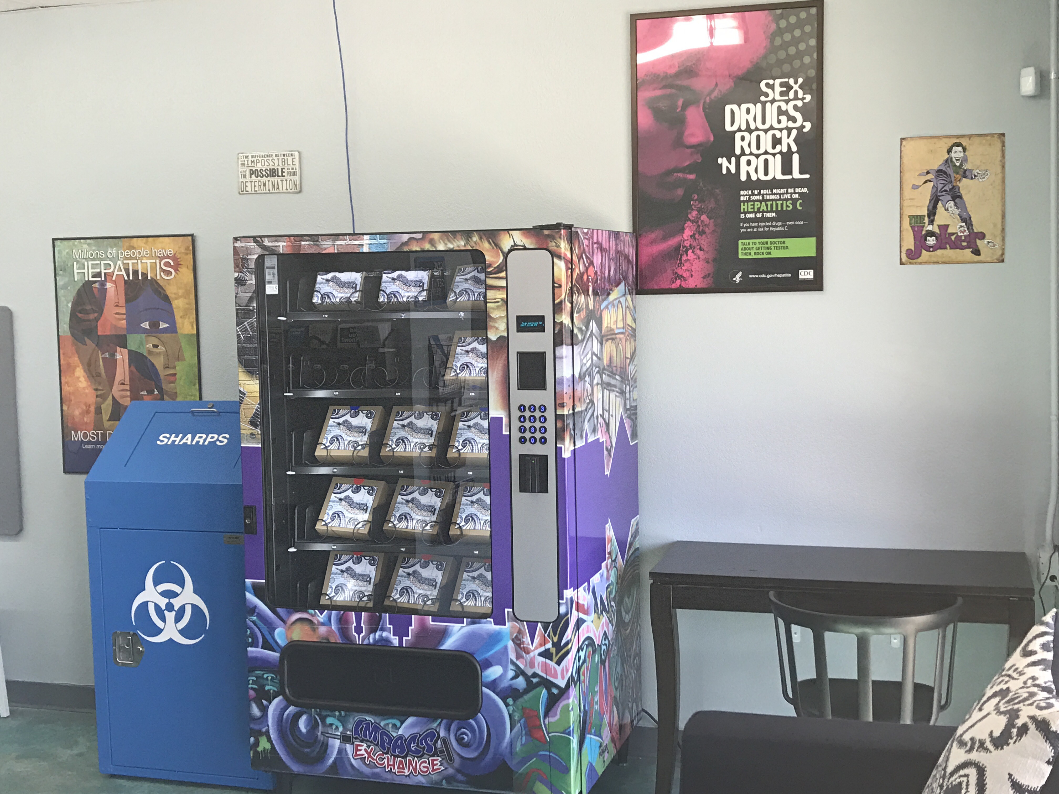 Vegas Syringe Vending Machines May Protect Drug Users ATTN