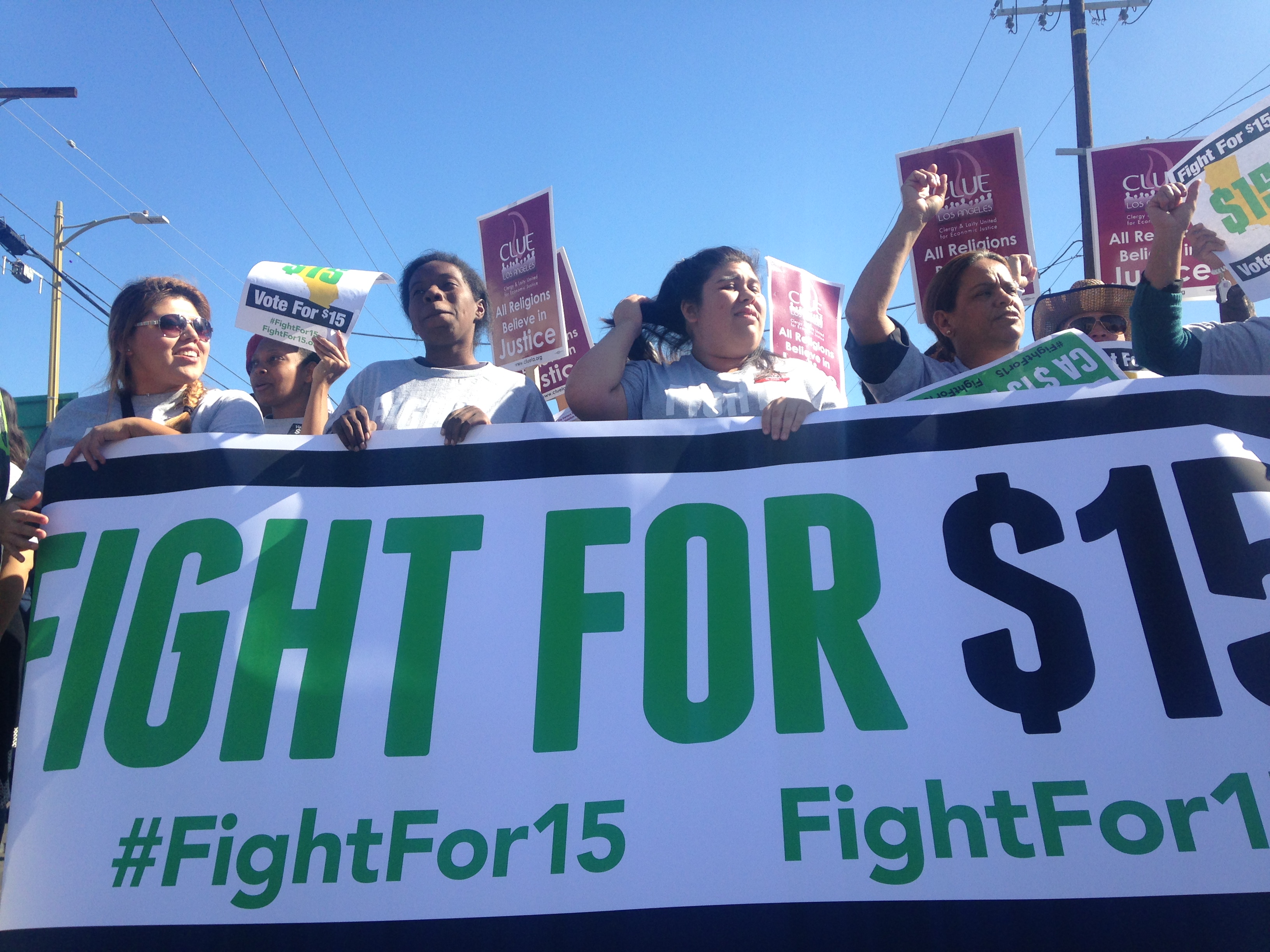 Low Wage Workers Strike in Los Angeles and Around U.S. ATTN