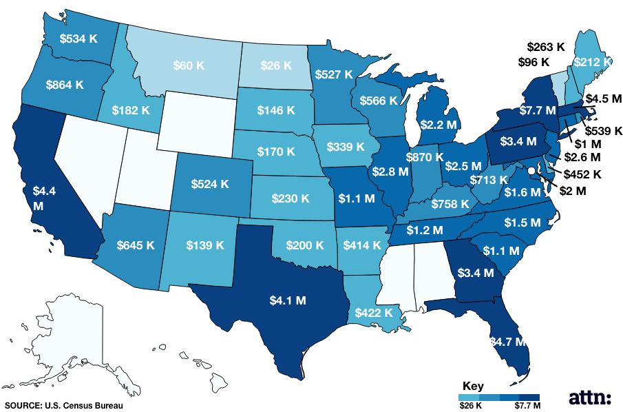 Which States Spend the Most on the Lottery? - ATTN: