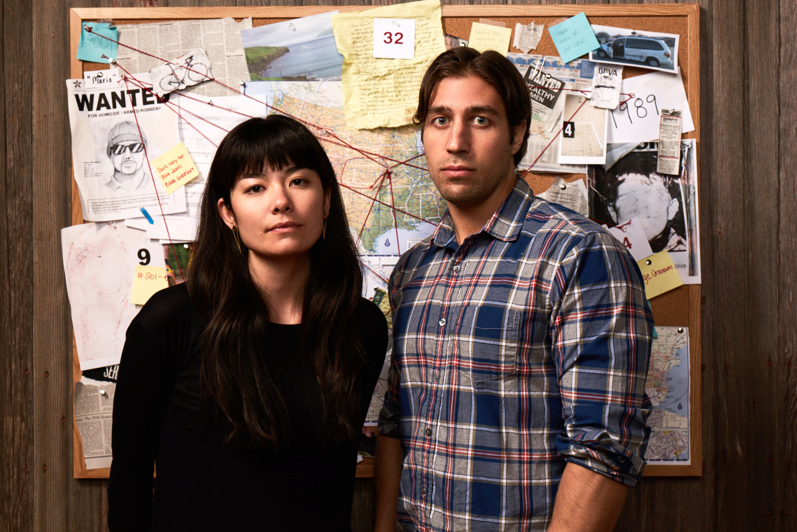 Eva Nagao and Ryan Ferguson from "Unlocking the Truth."