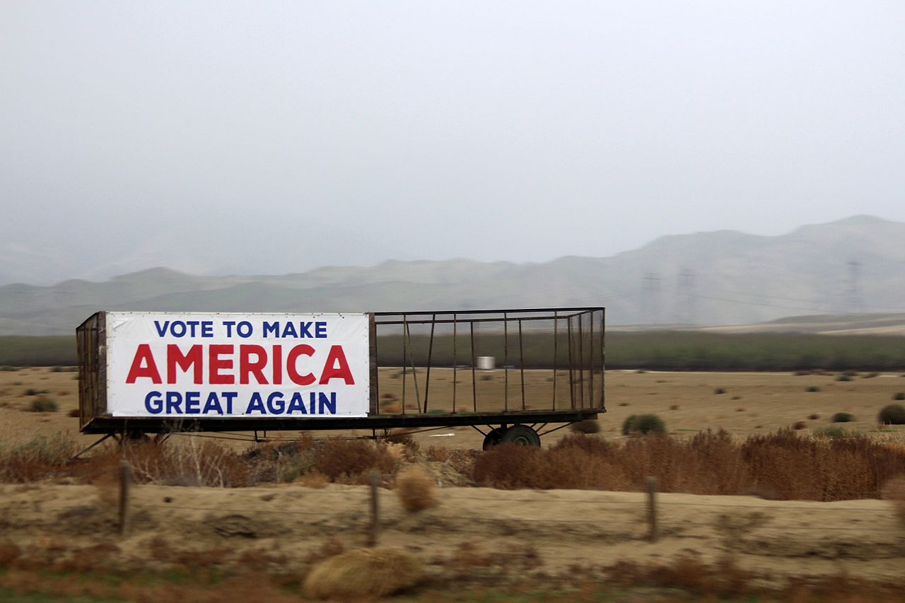 make America Great Again Sign