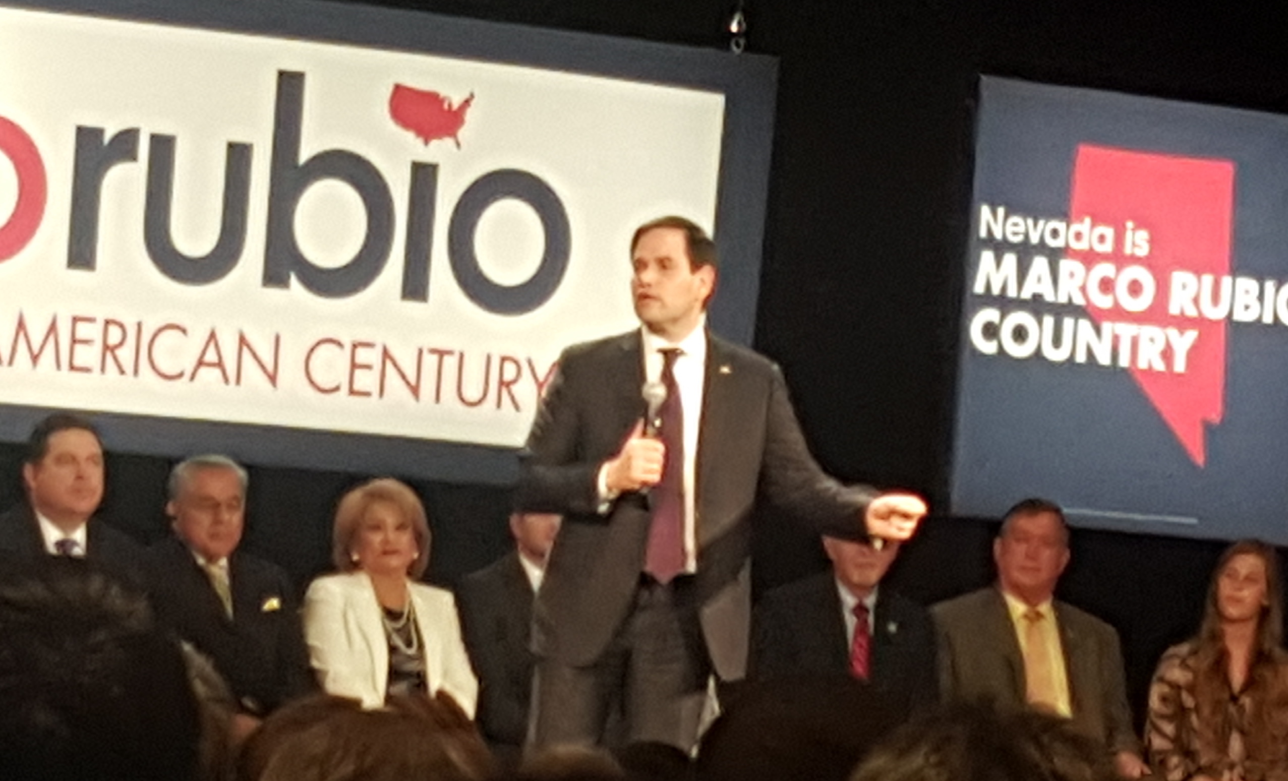 Marco Rubio Speaking at Texas Station