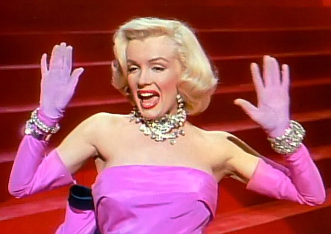 Marilyn monroe pink