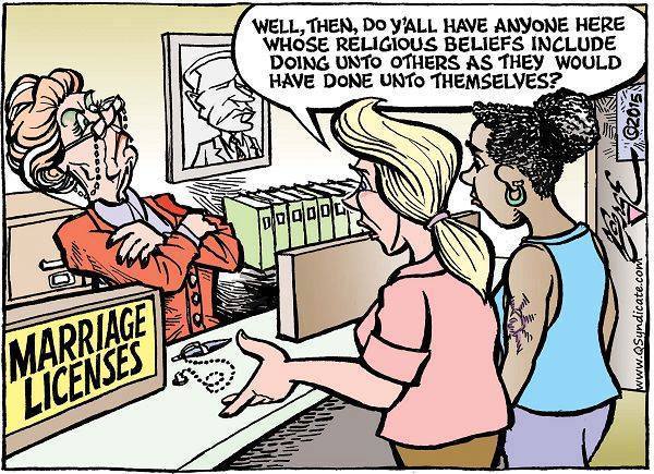 Kim Davis comic