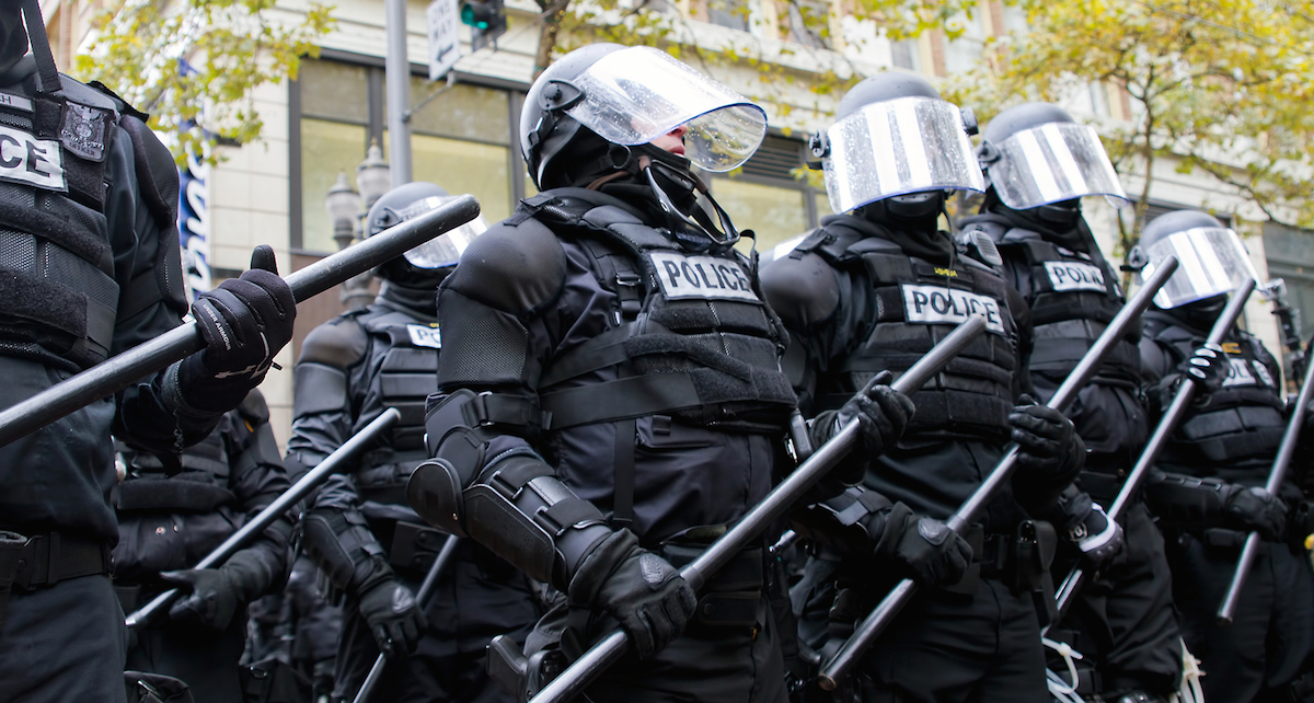 Portland Riot Police