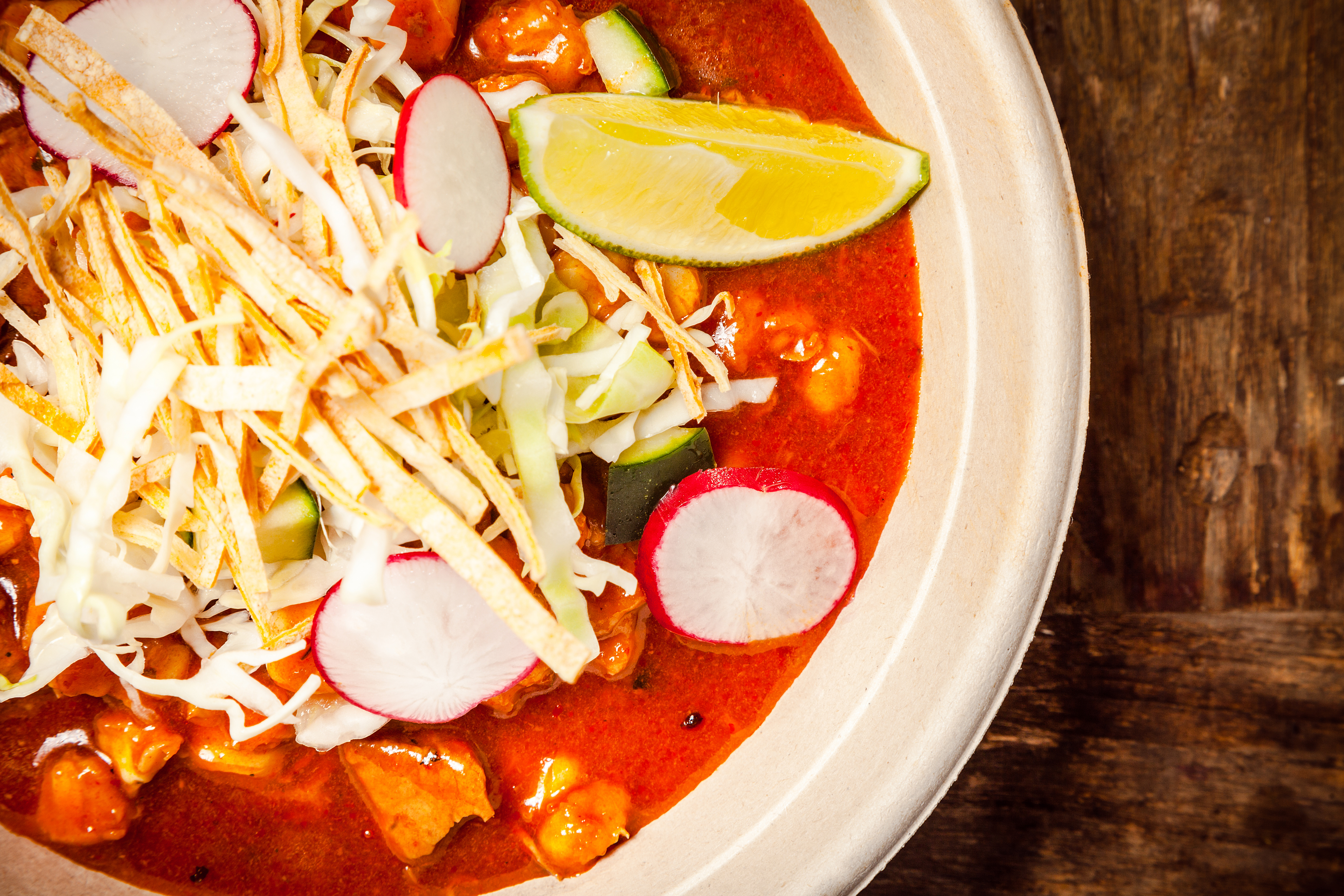 Pozole at Everytable