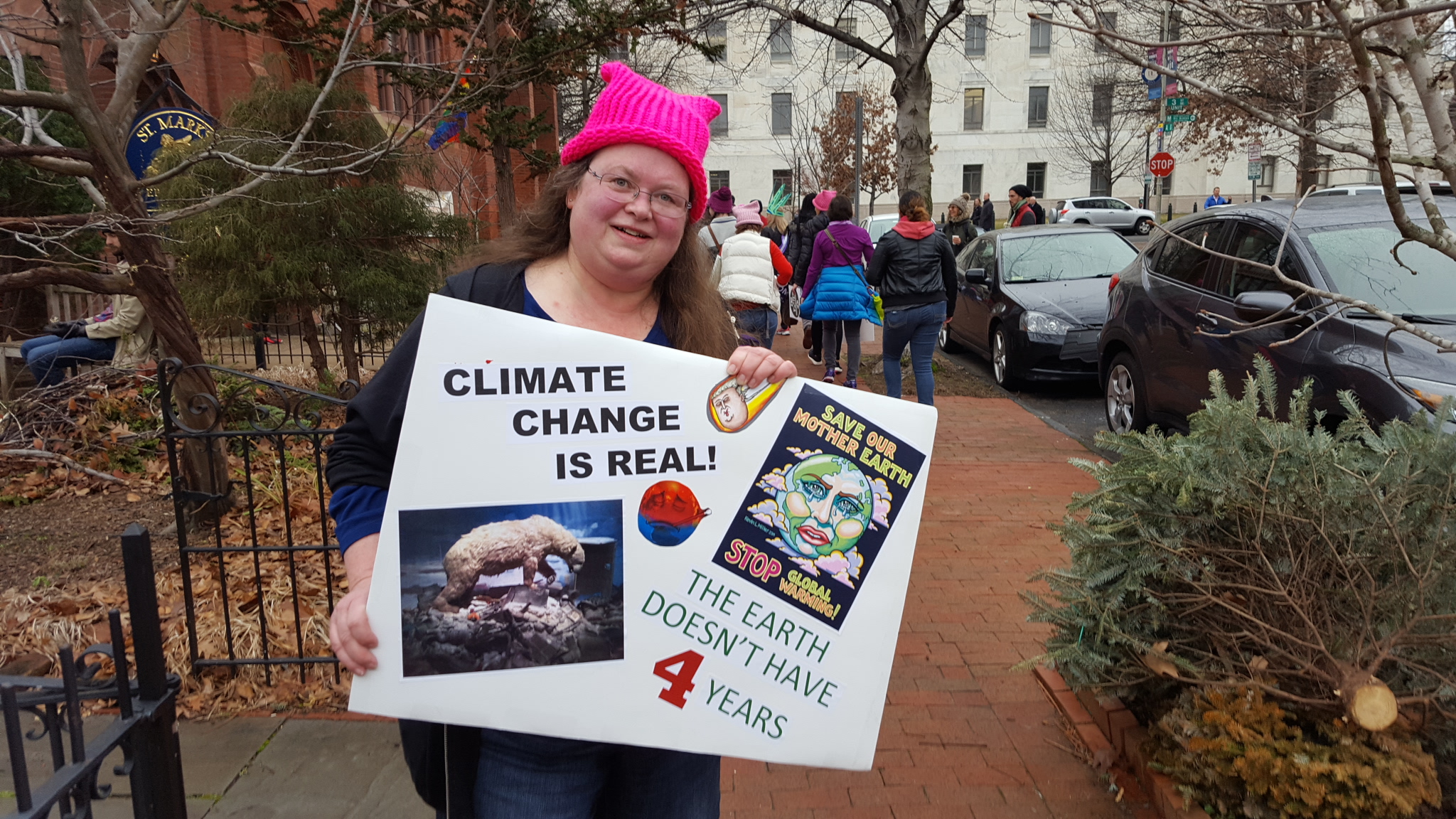 Sarah Doyle at March on Washington