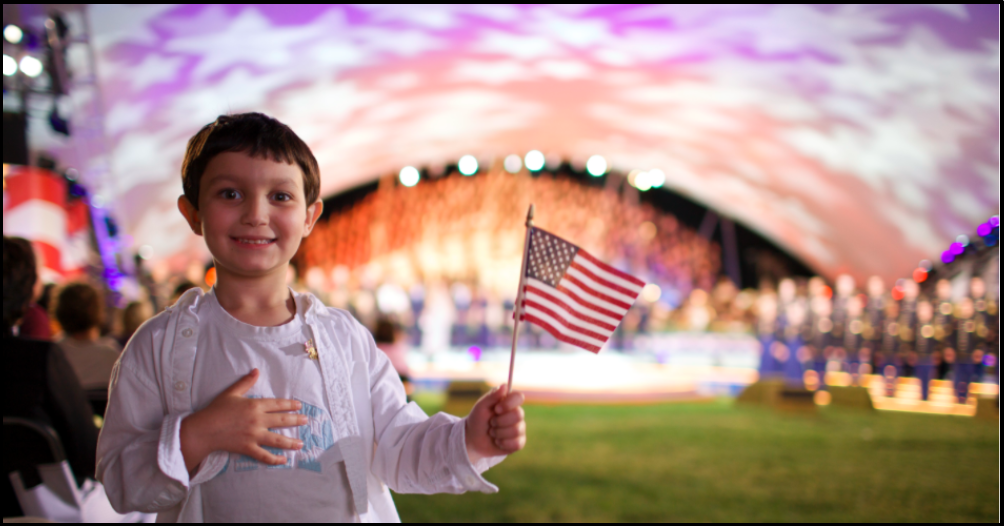 American Flag Kid