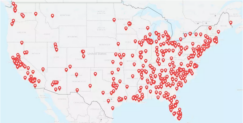 Mass shooting database