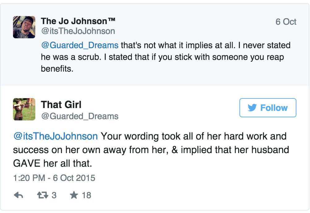 Jo Johnson Tweets