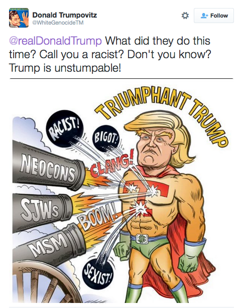 Donald Trump Superhero comic