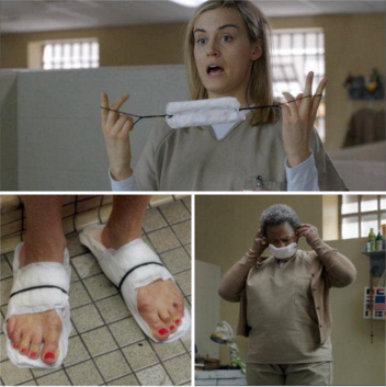 maxi pads OITNB